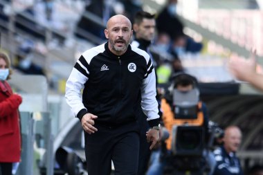 Vincenzo italiano ac spezia 'nın yöneticisi Spezia vs Fiorentina in la spezia, Italy, 18 Ekim 2020 - LM / Matteo Papini
