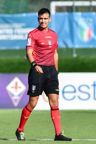 Marco Monaldi Macerata Arbitre Lors Fiorentina Femminile Hellas Verona Women — Photo