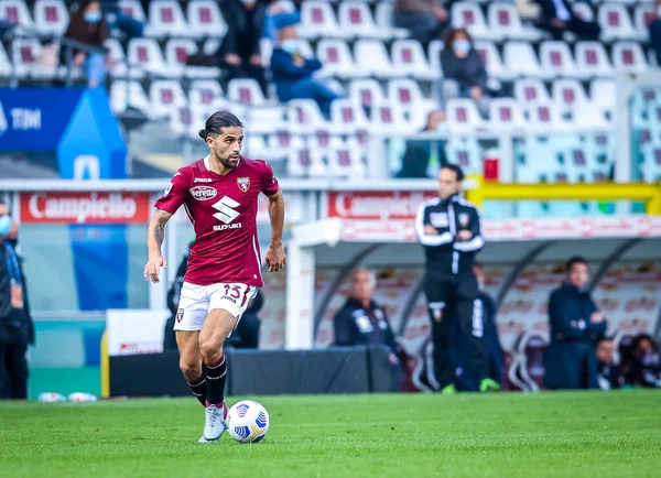 Rodriguez Ricardo Del Torino Durante Partita Serie 2020 Tra Torino — Foto Stock