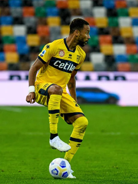 Azevedo Hernani (parma) Udinese Calcio ve Parma Calcio 1913 yılındaki Friuli - Dacia Arena Stadyumu, Udine, İtalya, 18 Ekim 2020 - LM / Ettore Griffoni