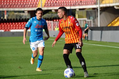 Benevento Calcio - SSC Napoli maçında Benevento, İtalya 'da Ciro Vigorito Stadyumu, 25 Ekim 2020 - LM / Renato Olimpio