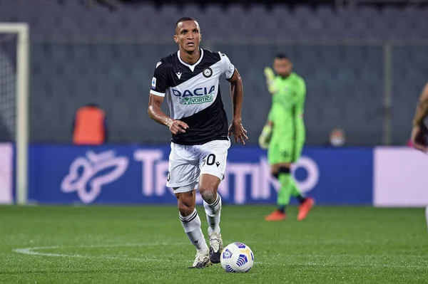 Rodrigo Becao Calcio Udinés Acción Durante Acf Fiorentina Udinese Calcio — Foto de Stock