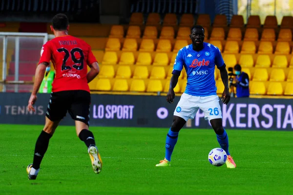 Kalidou Koulibaly Napoli Durante Benevento Calcio Ssc Napoli Estadio Ciro — Foto de Stock