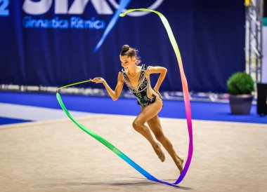 Capozucco Alice of Armonia d 'Abruzzo FINAL SIX 2020 tarihinde Palasport Gianni Asti' de (eski Ruffini), Torino, İtalya - Fotoğraf: Fabrizio Carabelli / LM