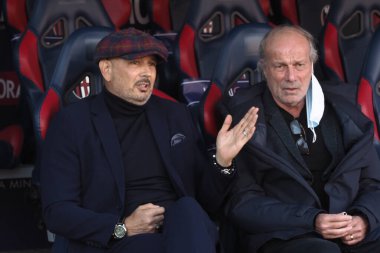 Bologna 'nın teknik direktörü Sinisa Mihajloviç, İtalya' nın Bologna kentindeki Renato Dall 'Ara Stadyumu' nda oynanan Coppa Italia maçında Bologna Fc 'ye karşı Reggina maçında, 27 Ekim 2020. Fotoğraf Michele Nucci / LM