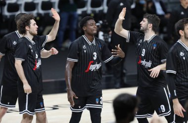21 / 10 / 2020 - Virtus Segafredo Bologna 'nın Awudu Abasss Eurocup maçı sırasında Virtus Segafredo Bologna - Fotoğraf Michele Nucci / LM