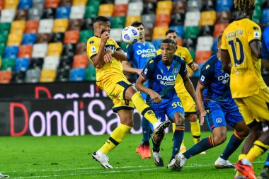 Rodrigo Becao (Udinese calcio) Udinese Calcio 'ya karşı Parma Calcio 1913' teki Friuli - Dacia Arena Stadyumu, Udine, İtalya, 18 Ekim 2020 - LM / Alessio Marini