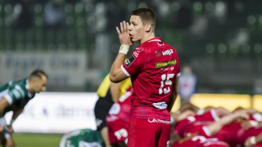 Benetton Treviso ve Scarlets Rugby maçı sırasında Treviso, İtalya 'daki Stadio Monigo di Treviso Stadyumu' nda, 23 Ekim 2020 - LM / Alfio Guarise