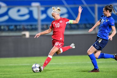 Daha sert Pernille (Danimarka) Euro 2022 elemelerinde - İtalya, İtalya 'nın empoli kentindeki Carlo Castellani Stadyumu' nda Danimarka 'ya Karşı Kadınlar - LM / Lisa Guglielmi