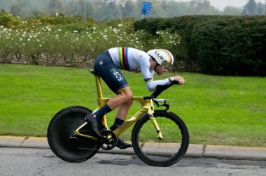 Filippo ganna, ineos grenadiers during Cernusco sul Naviglio - Milano in cernusco sul naviglio, Italy, 25 Ekim 2020 - LM / Silvia Colombo