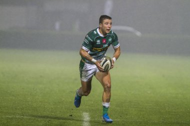 Luca sperandio (treviso) Benetton Treviso ve Scarlets Rugby maçında Treviso, İtalya 'daki Stadio Monigo di Treviso' da, 23 Ekim 2020 - LM / Alfio Guarise