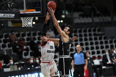 21 / 10 / 2020 - Virtus Segafredo Bologna takımından Giampaolo Ricci Eurocup maçında Virtus Segafredo Bologna - Fotoğraf Michele Nucci / LM
