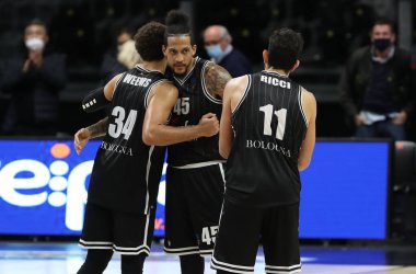 21 / 10 / 2020 - Virtus Segafredo Bologna takımından Kyle Weems, Virtus Segafredo Bologna - Fotoğraf Michele Nucci / LM