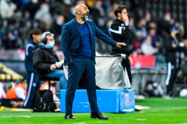 Udinese Calcio - Parma Calcio 1913 yılındaki Friuli - Dacia Arena Stadyumu, Udine, İtalya, 18 Ekim 2020 - LM / Alessio Marini maçında fabio liverani (koç parma calcio)