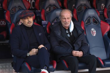Bologna 'nın teknik direktörü Sinisa Mihajloviç, İtalya' nın Bologna kentindeki Renato Dall 'Ara Stadyumu' nda oynanan Coppa Italia maçında Bologna Fc 'ye karşı Reggina maçında, 27 Ekim 2020. Fotoğraf Michele Nucci / LM