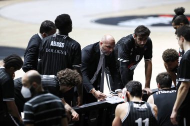 21 / 10 / 2020 - Virtus Segafredo Bologna 'nın Eurocup maçındaki başkanı Aleksandar Corceviç, Virtus Segafredo Bologna - Fotoğraf Michele Nucci / LM