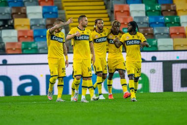 Udinese Calcio, Parma Calcio 'ya karşı 1913' te İtalya 'nın Udine kentindeki Dacia Arena Stadyumu' nda 18 Ekim 2020 - LM / Alessio Marini