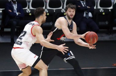 21 / 10 / 2020 - Virtus Segafredo Bologna 'dan Stefan Markoviç Eurocup maçında Virtus Segafredo Bologna - Monako (R)' ya Karşı Virtus Segafredo Bologna - Fotoğraf Michele Nucci / LM