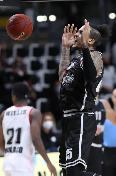 2020 Julian Gamble Virtus Segafredo Bolonia Durante Partido Eurocopa Virtus — Foto de Stock