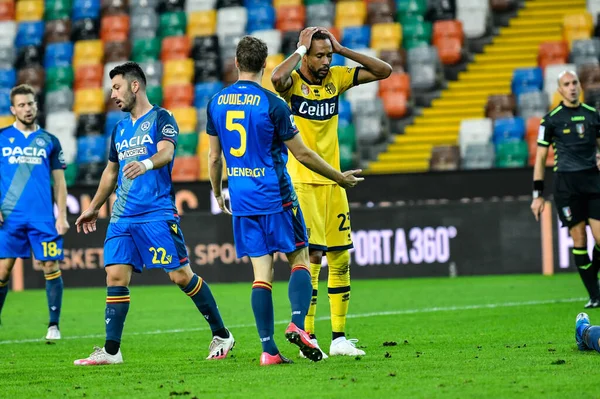 Déception Hernani Parma Calcio Lors Udinese Calcio Parma Calcio 1913 — Photo