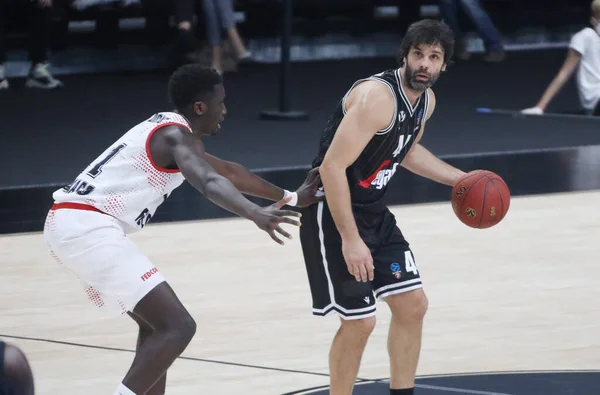 2020 Milos Teodosic Van Virtus Segafredo Bologna Tijdens Eurocup Wedstrijd — Stockfoto