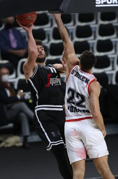 2020 Giampaolo Ricci Virtus Segafredo Bolonia Durante Partido Eurocup Virtus — Foto de Stock