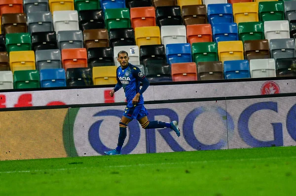 Roberto Pereyra Udinese Calcio Slaví Bodování Během Udinese Calcio Parma — Stock fotografie