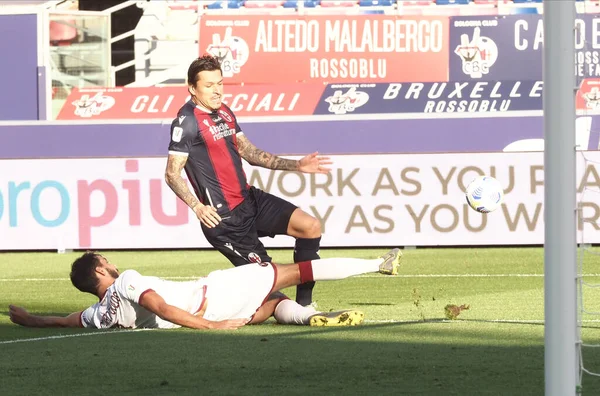 Federico Santander Bolonha Durante Jogo Futebol Coppa Italia Bolonha Reggina — Fotografia de Stock