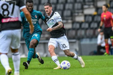 Rodrigo de Paul (Udinese calcio) Udinese-Milan maçı sırasında İtalya 'nın Udine kentindeki Dacia Arena Friuli Stadyumu' nda, Kasım 01 2020 - LM / Alessio Marini