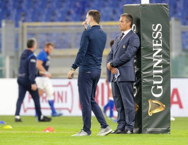 İtalya, İtalya 'daki Stadio Olimpico' da 31 Ekim 2020 - LM / Luigi Mariani