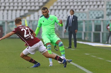 Torino FC, İtalya 'nın Turin kentindeki Stadio Olimpico' da SS Lazio 'ya karşı 27 mergim vojdova (torino fc) davasında 96 Muhammed bilet (ss lazio) - LM / Claudio Benedetto
