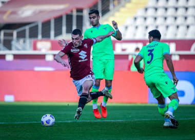 Torino FC takımından Andrea Belotti, Torino FC - SS Lazio - Torino Grand de Torino Stadyumu - Fotoğraf: Fabrizio Carabelli / LM