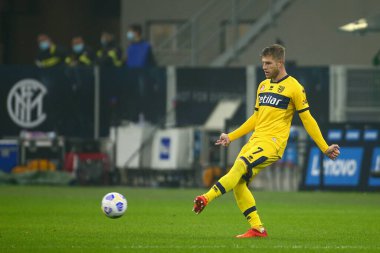 Riccardo Gagliolo (parma clacio) FC Internazionale - Parma Calcio 1913 yılındaki Giuseppe Meazza San Siro Stadyumu 'nda 31 Ekim 2020 - LM / Luca Rossini