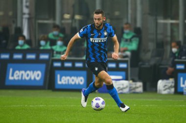 STefan de vrij (fc inter) FC Internazionale - Parma Calcio 1913 yılındaki Giuseppe Meazza San Siro Stadyumu 'nda 31 Ekim 2020 - LM / Luca Rossini