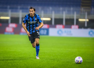 FC Internazionale takımından Matteo Darmian, FC Internazionale ile Parma Calcio arasındaki 31 Ekim 2020 - Fotoğraf Fabrizio Carabelli / LM