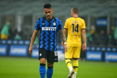 Lautaro martinez (fc inter) FC Internazionale - Parma Calcio 1913 yılındaki Giuseppe Meazza San Siro Stadyumu 'nda 31 Ekim 2020 - LM / Luca Rossini