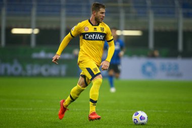 Riccardo Gagliolo (parma clacio) FC Internazionale - Parma Calcio 1913 yılındaki Giuseppe Meazza San Siro Stadyumu 'nda 31 Ekim 2020 - LM / Luca Rossini
