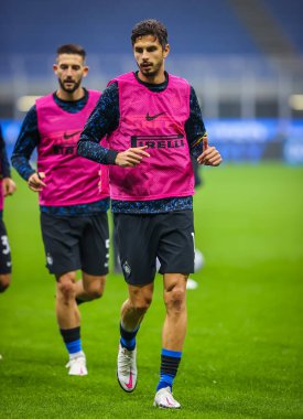 FC Internazionale takımından Andrea Ranocchia, FC Internazionale ile Parma Calcio arasındaki 31 Ekim 2020 - Fotoğraf: Fabrizio Carabelli / LM