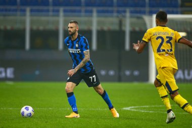 Marcelo Brozovic (fc inter) FC Internazionale 'ye karşı Parma Calcio 1913' te İtalya 'nın Milano kentindeki Giuseppe Meazza San Siro Stadyumu' nda 31 Ekim 2020 - LM / Luca Rossini
