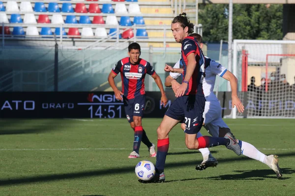 Niccolo Zanellato Crotone Crotone Atalanta Bergamasca Calcio Maçı Sırasında Talya — Stok fotoğraf