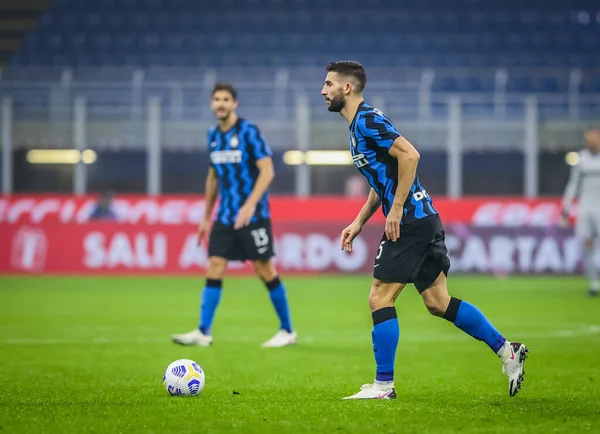 Roberto Gagliardini Internazionale Serie 2020 Match Internazionale Parma Calcio San — Stock Photo, Image