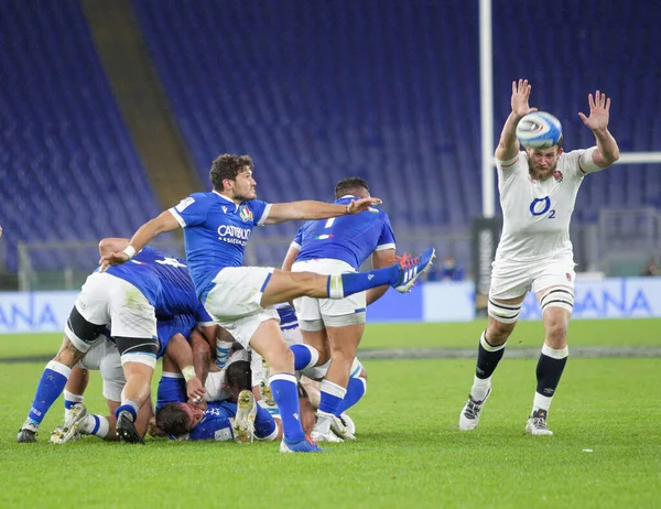 Marcello Violi Italy Italy England Stadio Olimpico Rome Italy October — Stock Photo, Image