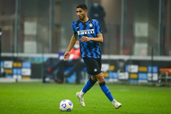 Achraf Hakimi Inter Durante Internazionale Parma Calcio 1913 Estadio Giuseppe — Foto de Stock