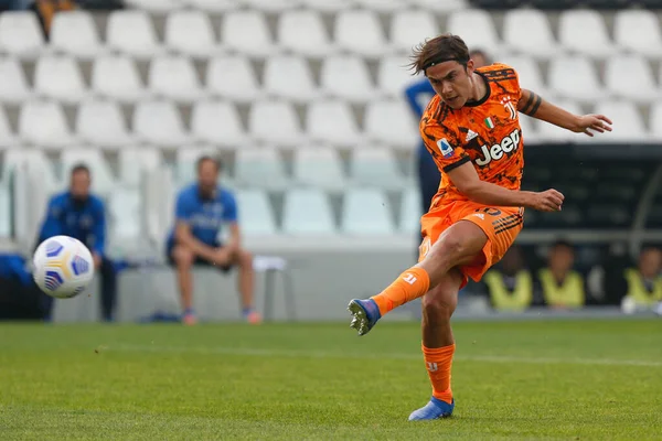 Paulo Dybala Juventus Tijdens Spezia Calcio Juventus Het Orogel Stadion — Stockfoto