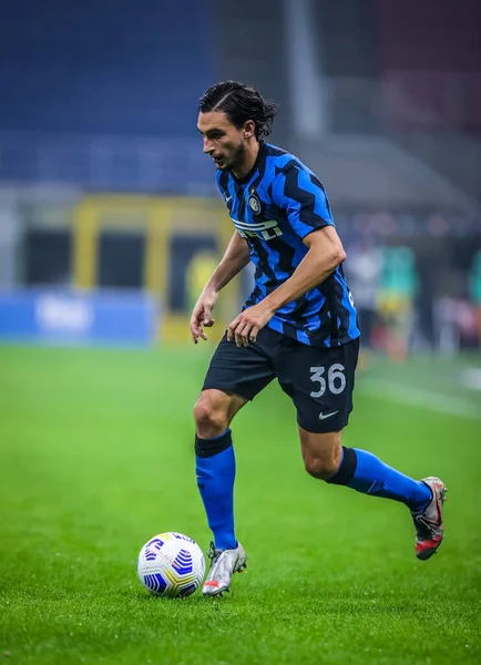 Matteo Darmian Del Internazionale Durante Partido Serie 2020 Entre Internazionale — Foto de Stock