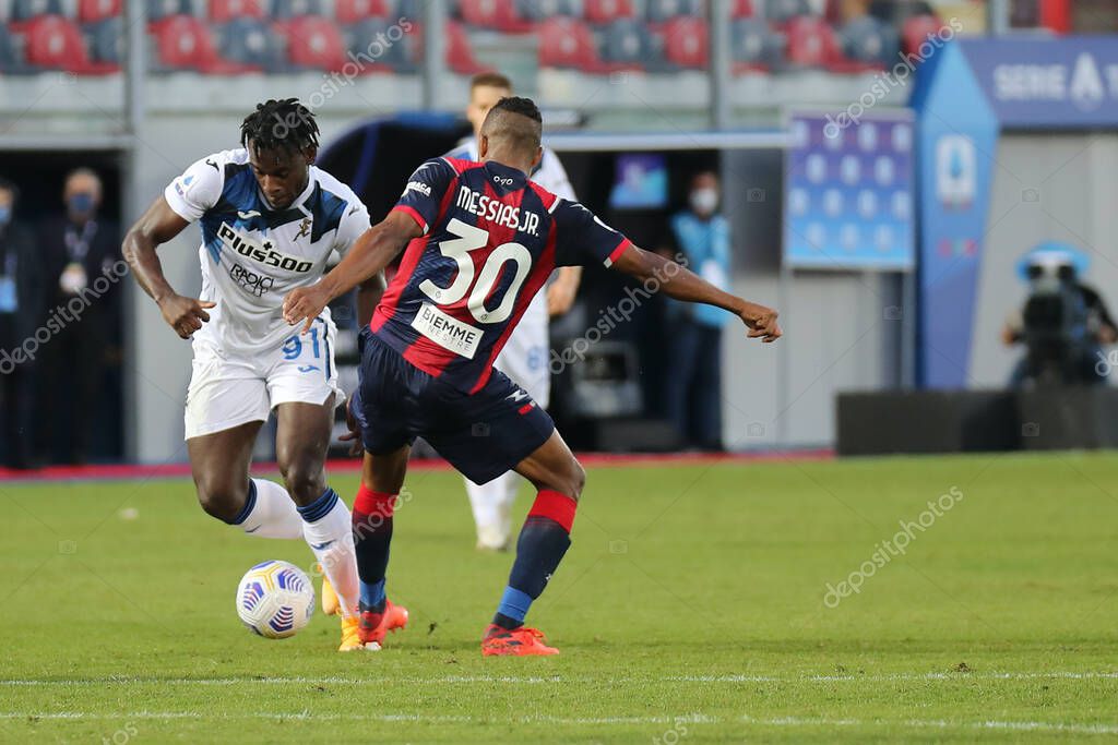 Duvan Zapata Atalanta Bc And Junior Messias Crotone Fc During Fc Crotone Vs Atalanta Bergamasca Calcio At The Ezio Scida Stadium In Crotone Italy October 31 2020 Lm Emmanuele Mastrodonato 423730774 Larastock