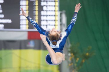 Vittoria Usoni (Artistica '81 Brescia) Artistik Jimnastik - Italian Serie A Finale Six - Cumartesi - Jimnastik Napoli, İtalya, 21 Kasım 2020 - Fotoğraf: LM / Filippo Tomasi