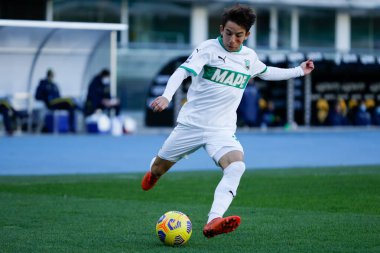 Maxime Lopez (US Sassuolo Calcio) Hellas Verona - İtalyan futbol takımı Serie A maçı Verona, İtalya, 22 Kasım 2020 - Kredi: LM / Francesco Scaccianoce