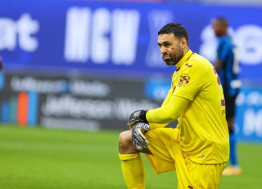 Torino FC takımından Salvatore Sirigu, 22 Kasım 2020 tarihinde San Siro Stadyumu 'nda FC Internazionale ile Torino FC arasında oynanan 2020 / 21 karşılaşmasında - Fotoğraf: FCI / Fabrizio Carabelli / LM