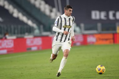  09 Alvaro Morata (JUVENTUS FC) Juventus FC-Cagliari Calcio - İtalyan futbol serisi A karşılaşması Torino, İtalya, 21 Kasım 2020 - Fotoğraf: LM / Claudio Benedetto